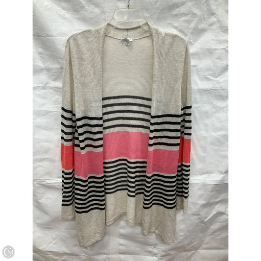 Cardigan By J. Jill In Striped Pattern, Size: Xs