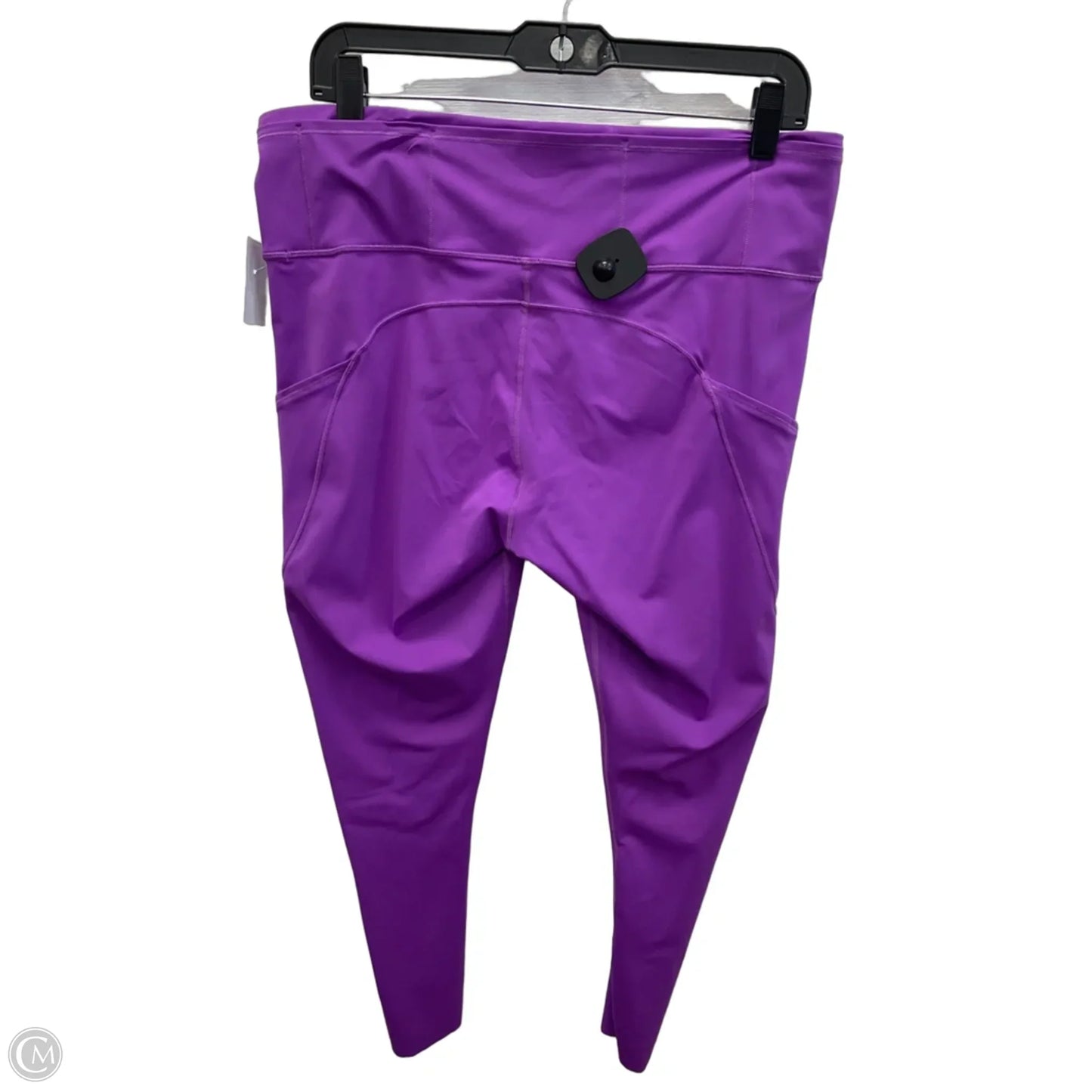 Athletic Capris By Lululemon In Purple, Size: 14