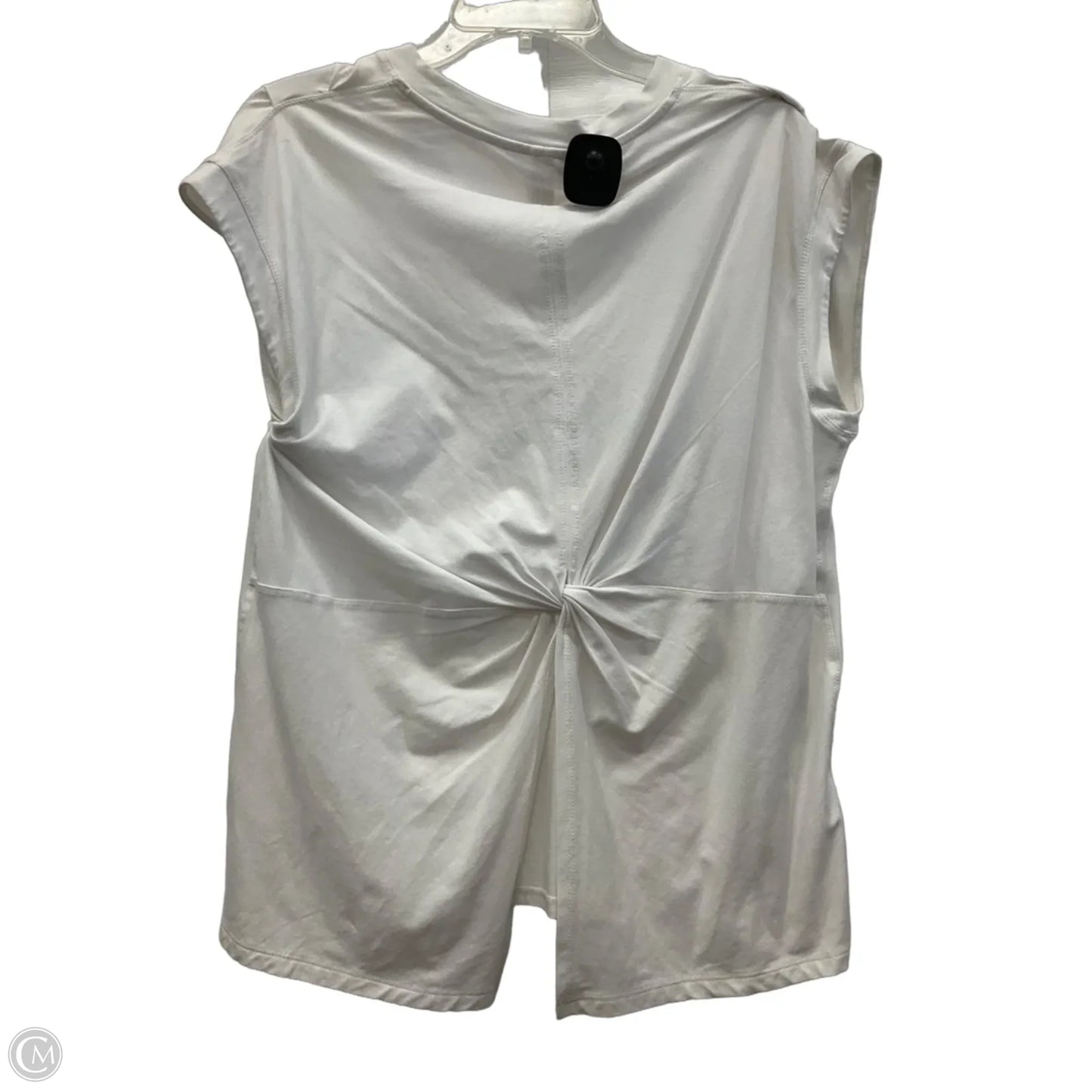 Athletic Top Short Sleeve By Athleta In White, Size: Sp