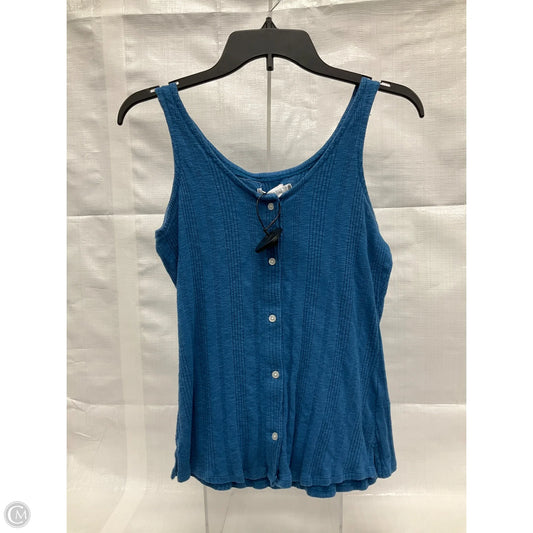 Top Sleeveless By Carve Designs In Blue, Size: Xs