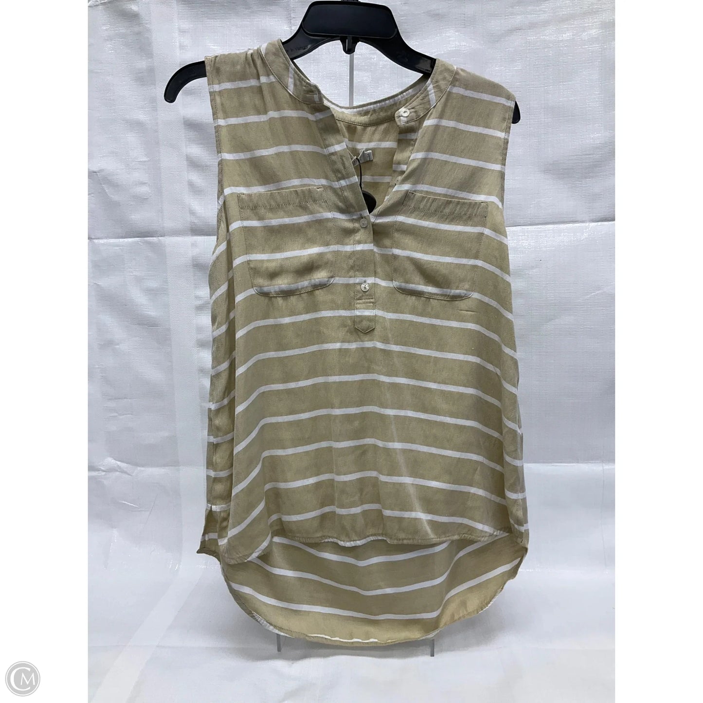 Top Sleeveless By Carve Designs In Tan, Size: Xs