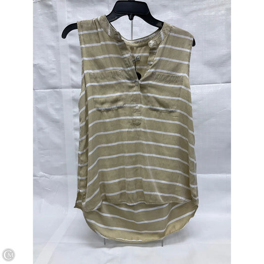 Top Sleeveless By Carve Designs In Tan, Size: Xs