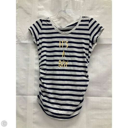 Maternity Top Short Sleeve By Motherhood, Size: Xs