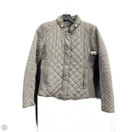 Jacket Puffer & Quilted By New York And Co In Grey, Size: Xs