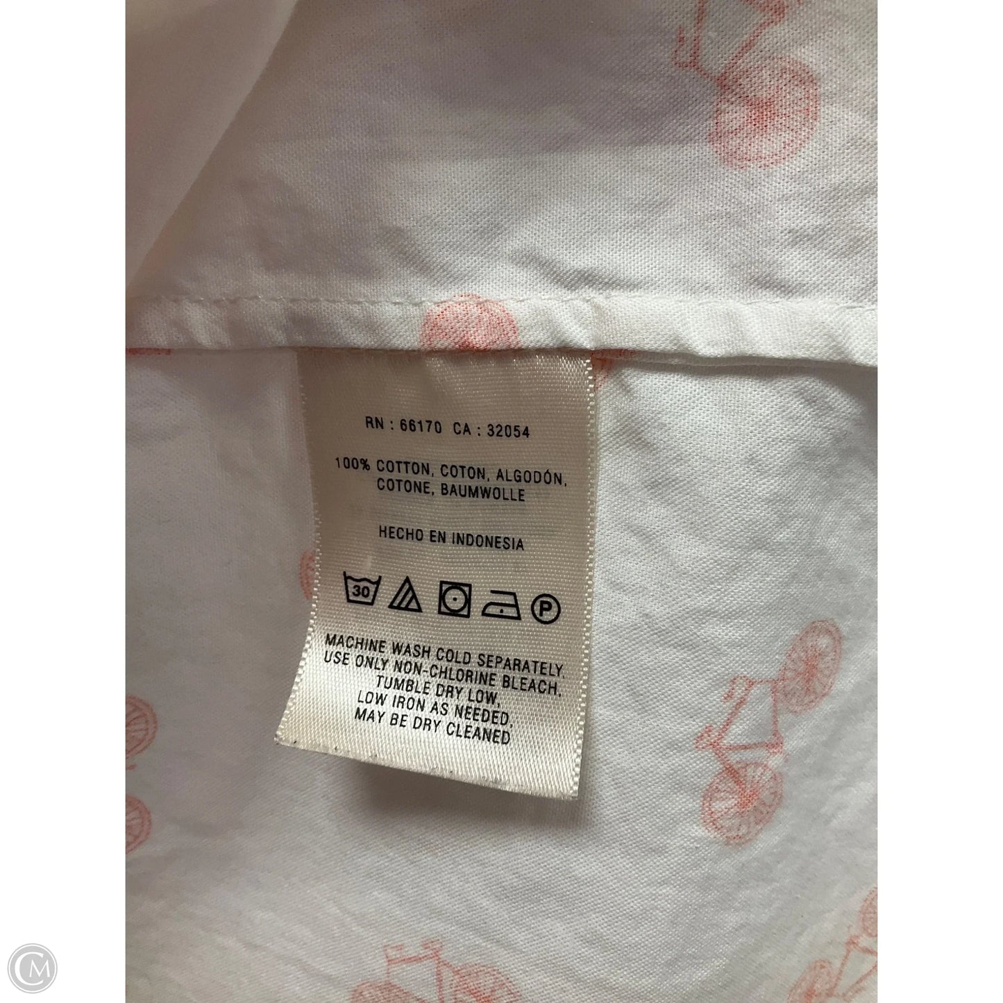 Blouse Long Sleeve By Anthropologie In Orange, Size: Xs