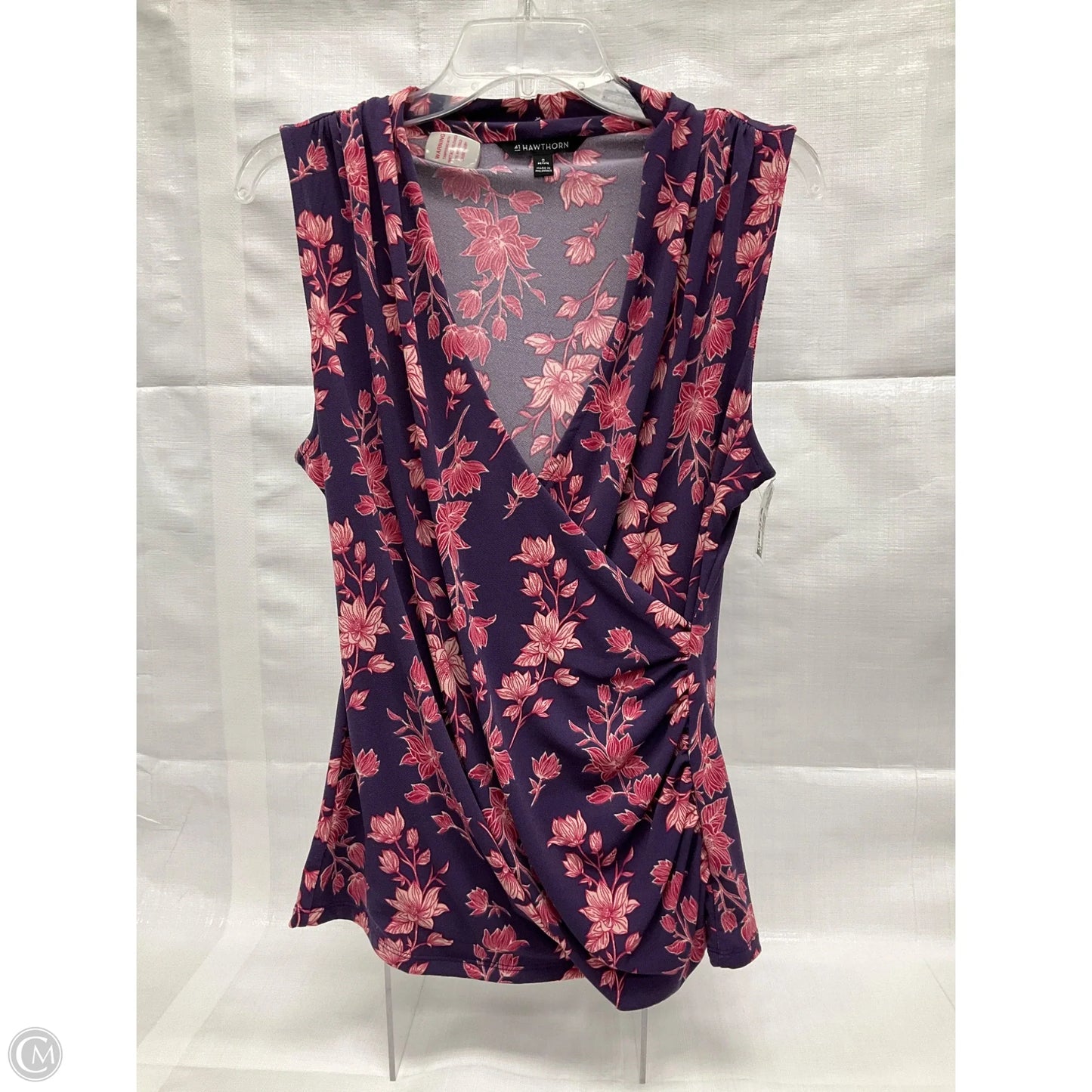 Top Sleeveless By 41 Hawthorn In Purple, Size: M