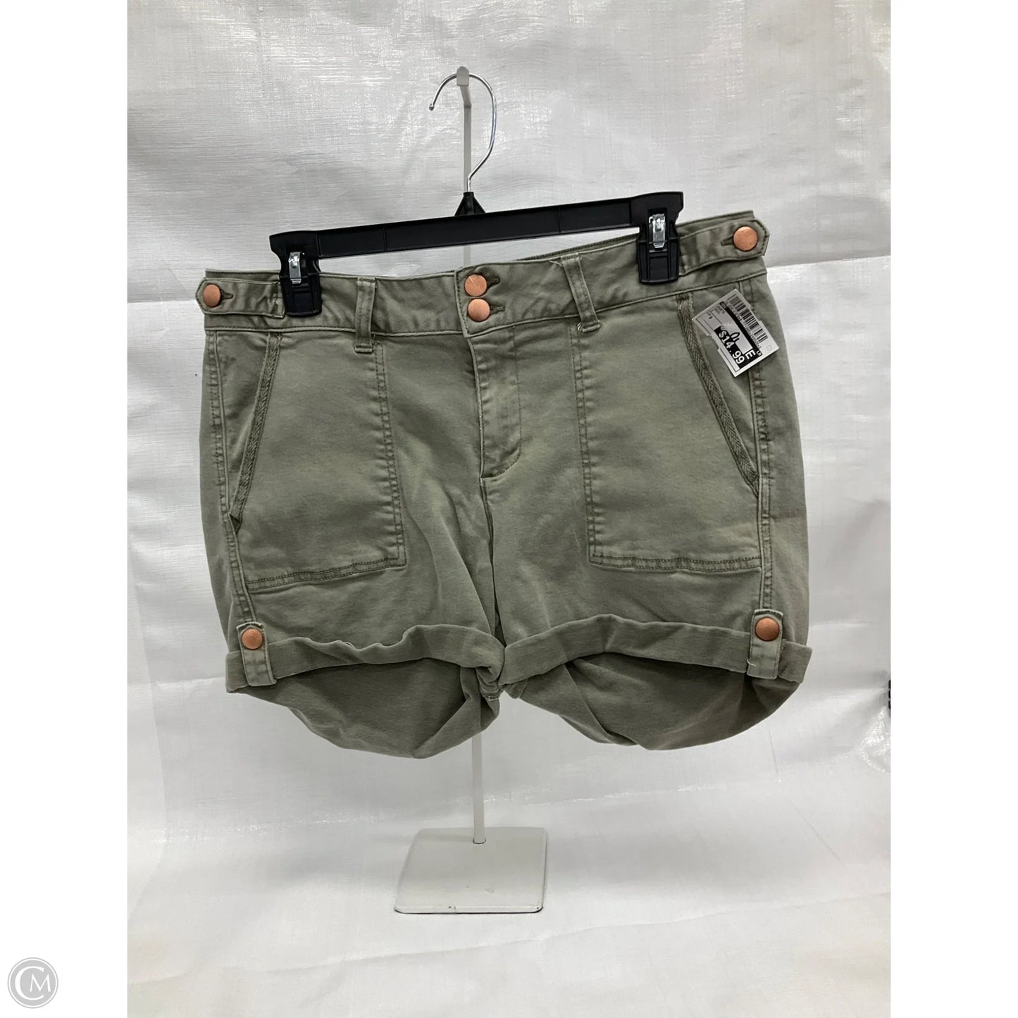 Shorts By Bke In Green, Size: 8