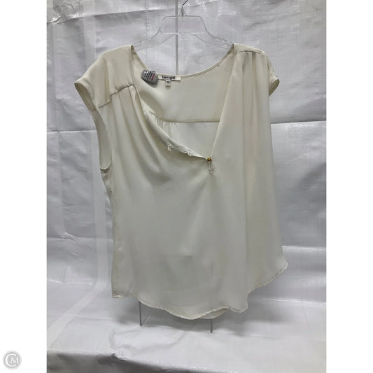 Top Sleeveless By Daniel Rainn In Ivory, Size: L