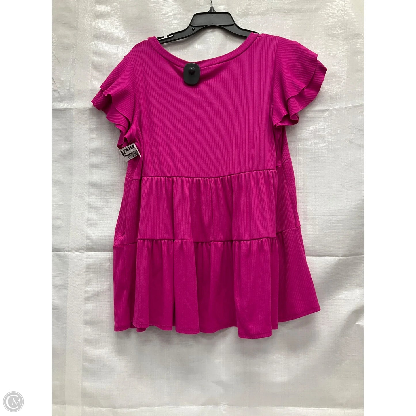 Top Short Sleeve By Clothes Mentor In Pink, Size: S