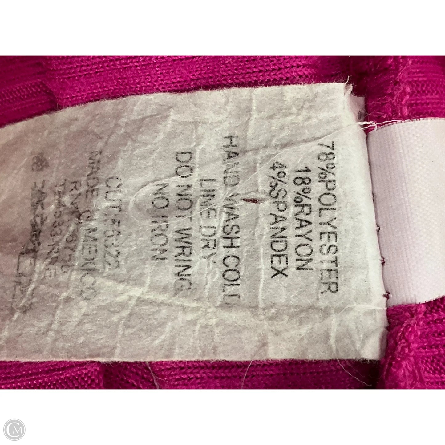 Top Short Sleeve By Clothes Mentor In Pink, Size: S