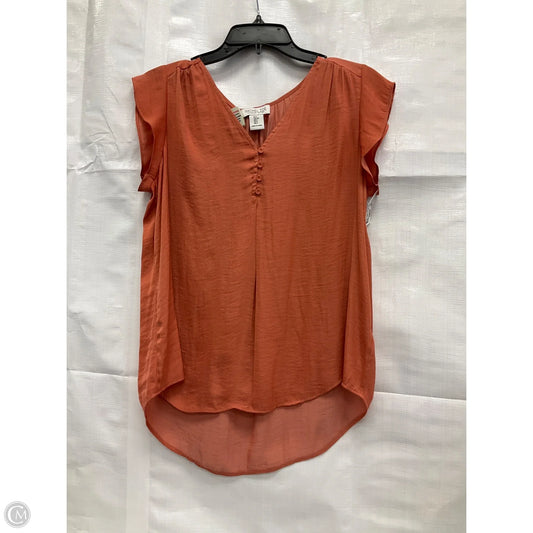 Top Sleeveless By Rachel Zoe In Orange, Size: S