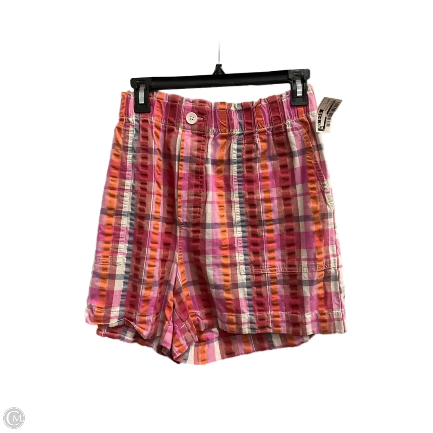 Shorts By Loft In Plaid Pattern, Size: L