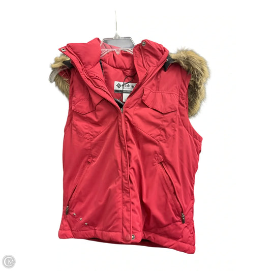 Vest Other By Columbia In Red, Size: M