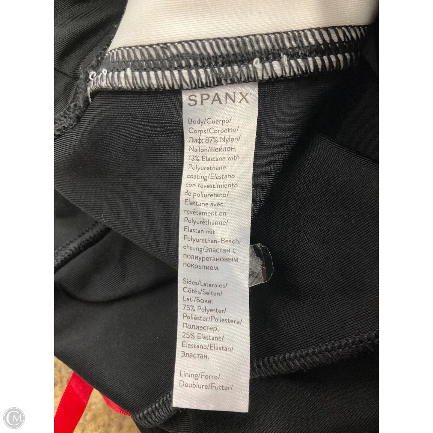 Pants Leggings By Spanx In Black & White, Size: Xs