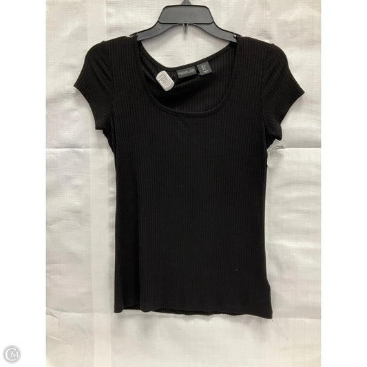 Top Short Sleeve Basic By Rachel Zoe In Black, Size: M