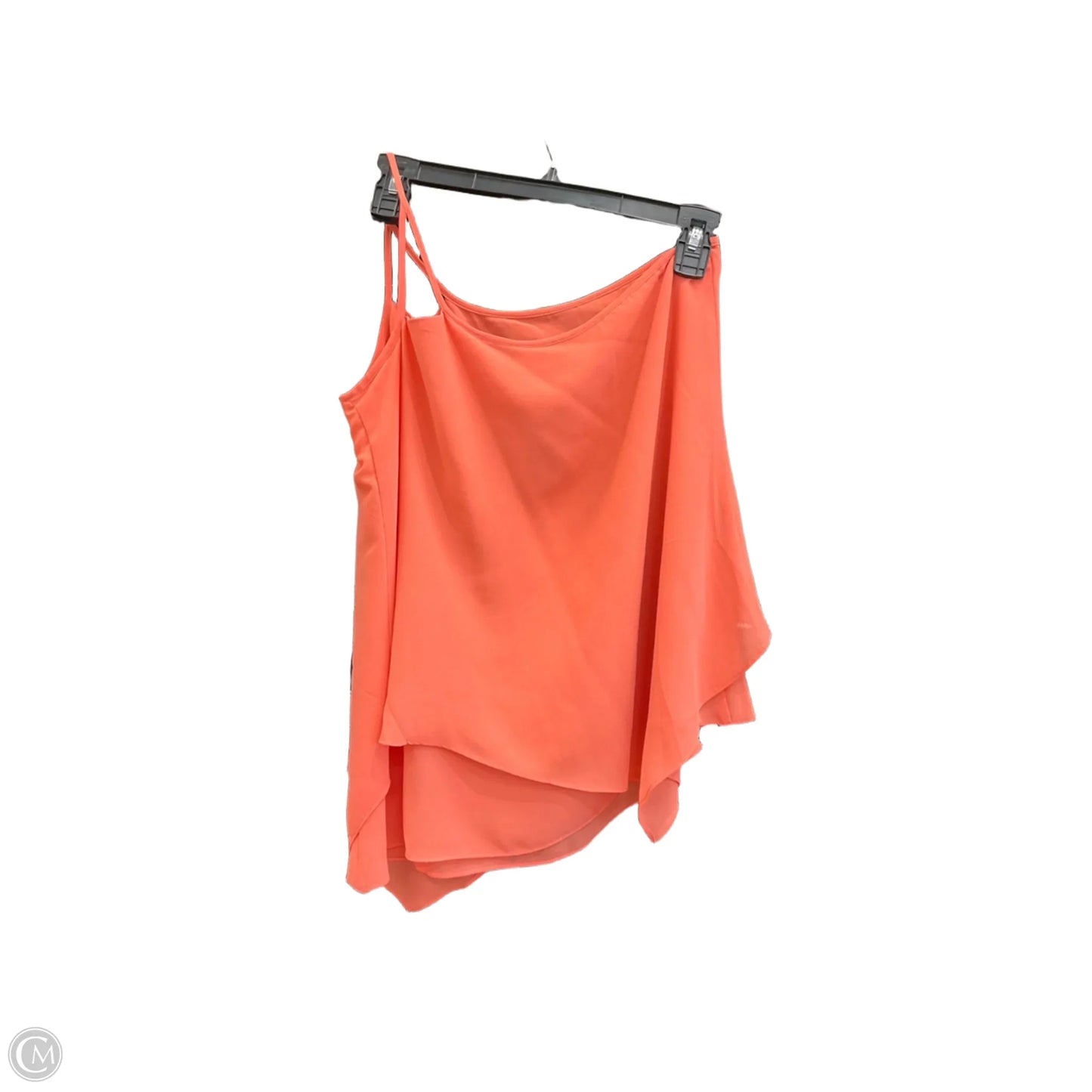 Top Sleeveless By Naked Zebra In Orange, Size: M