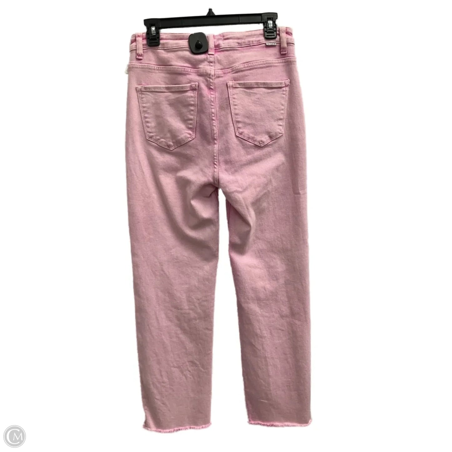 Jeans Wide Leg By Risen In Pink, Size: 8