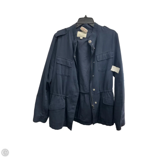 Jacket Utility By Hinge In Blue, Size: L