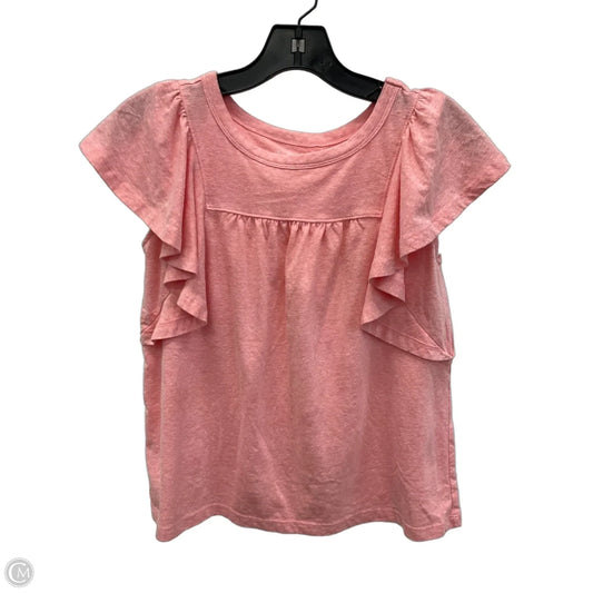 Top Sleeveless By Loft In Pink, Size: Xxs
