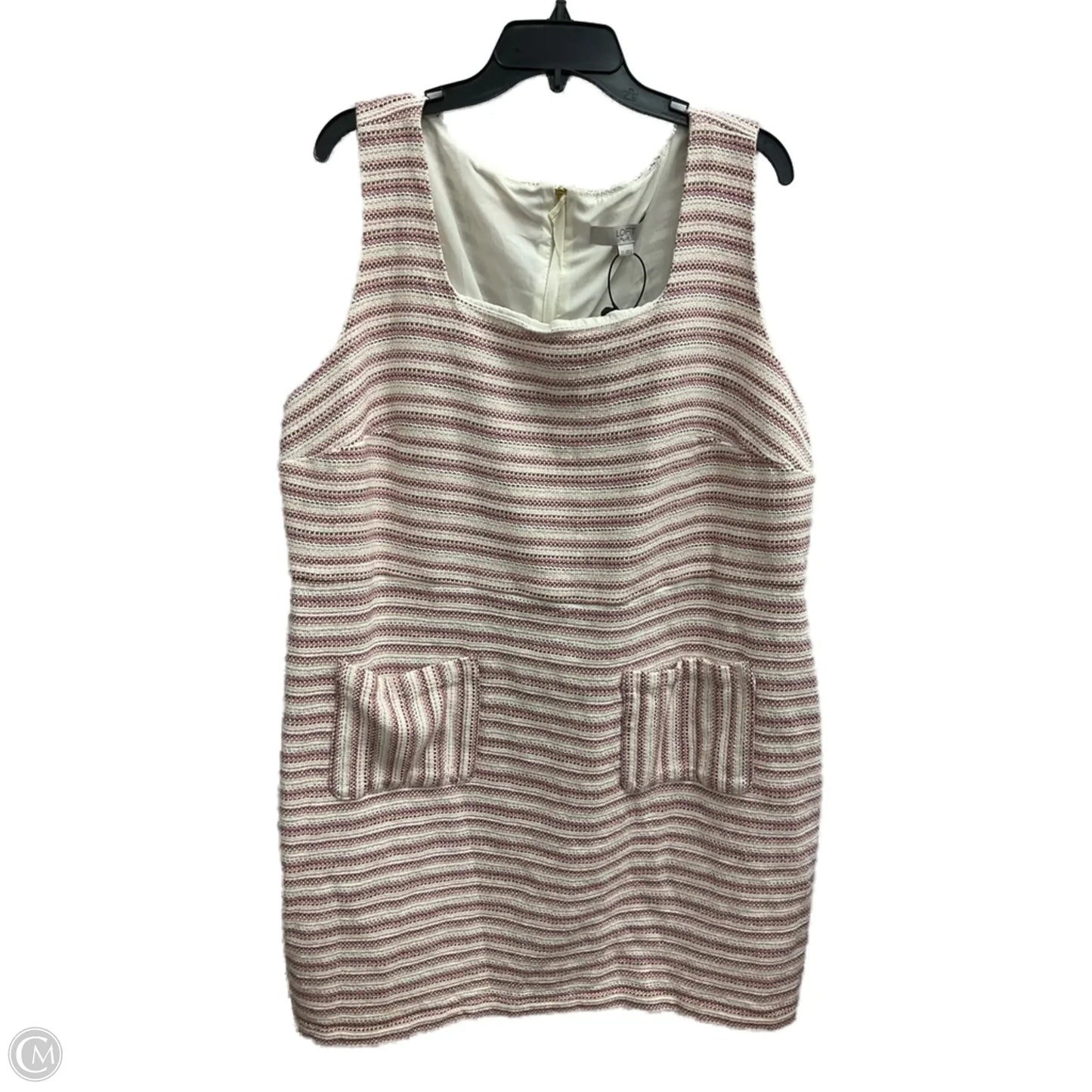 Dress Casual Short By Loft In Striped Pattern, Size: 3x