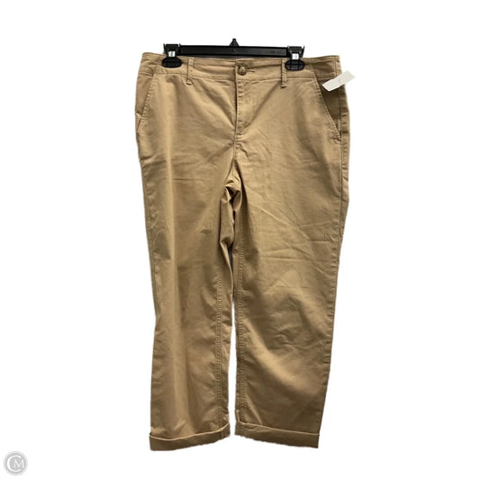 Capris By Loft In Tan, Size: 6