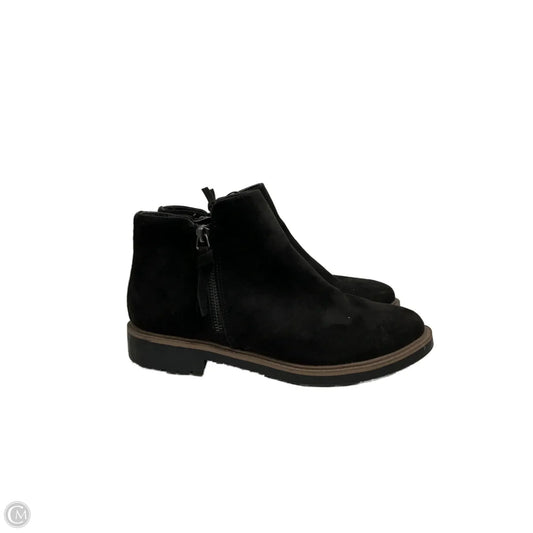 Boots Ankle Flats By Esprit In Black, Size: 8.5