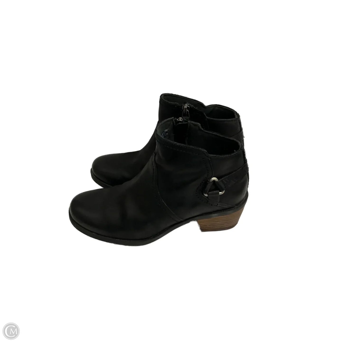Boots Ankle Heels By Teva In Black, Size: 8.5