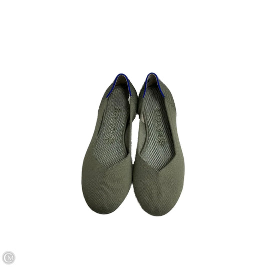 Shoes Flats By Rothys In Green, Size: 8.5