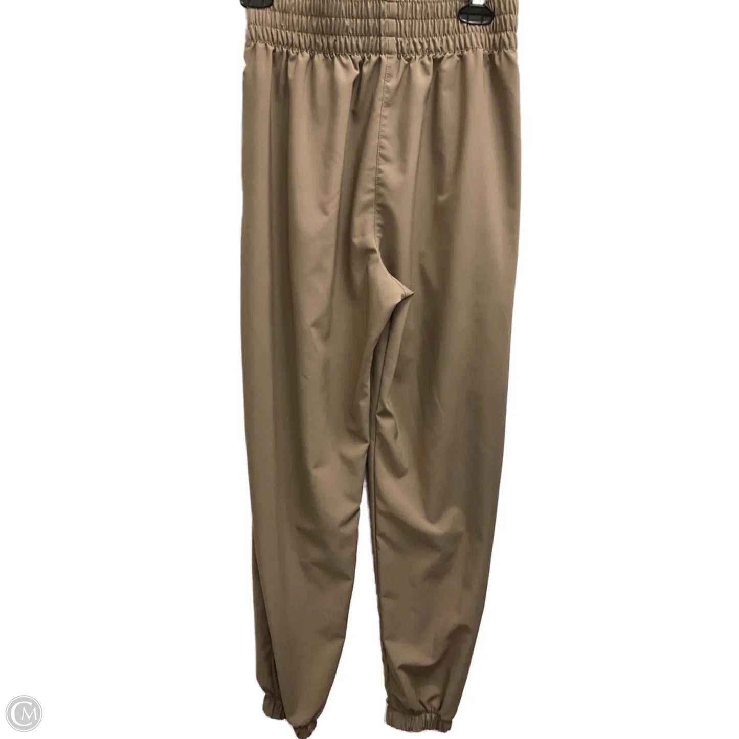 Athletic Pants By Nike Apparel In Taupe, Size: S