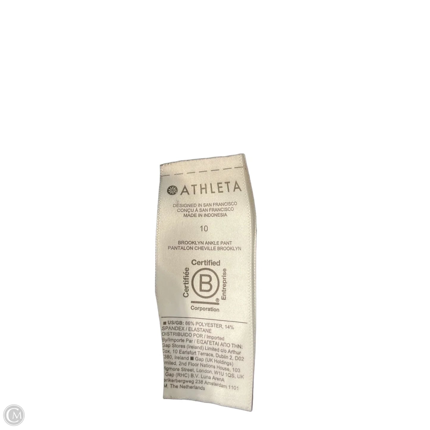 Athletic Pants By Athleta In Black, Size: M