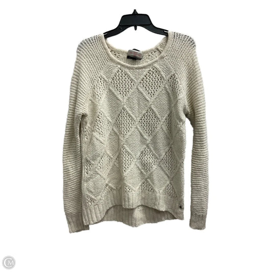 Sweater By American Eagle In Cream, Size: M