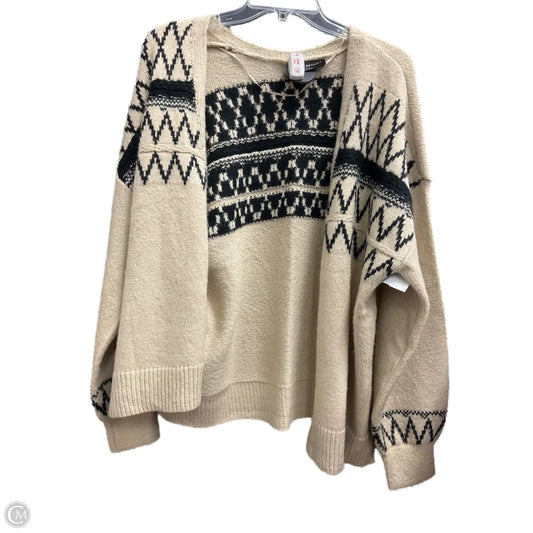 Cardigan By Lane Bryant In Tan, Size: Xl