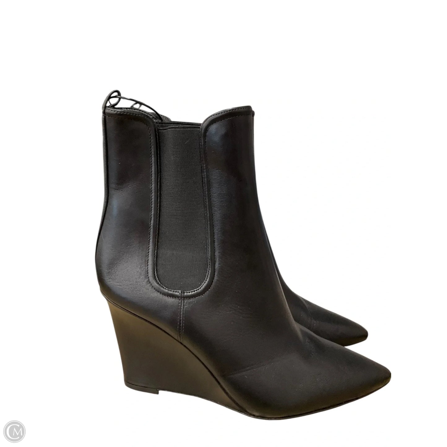 Boots Ankle Heels By Veronica Beard In Black, Size: 9