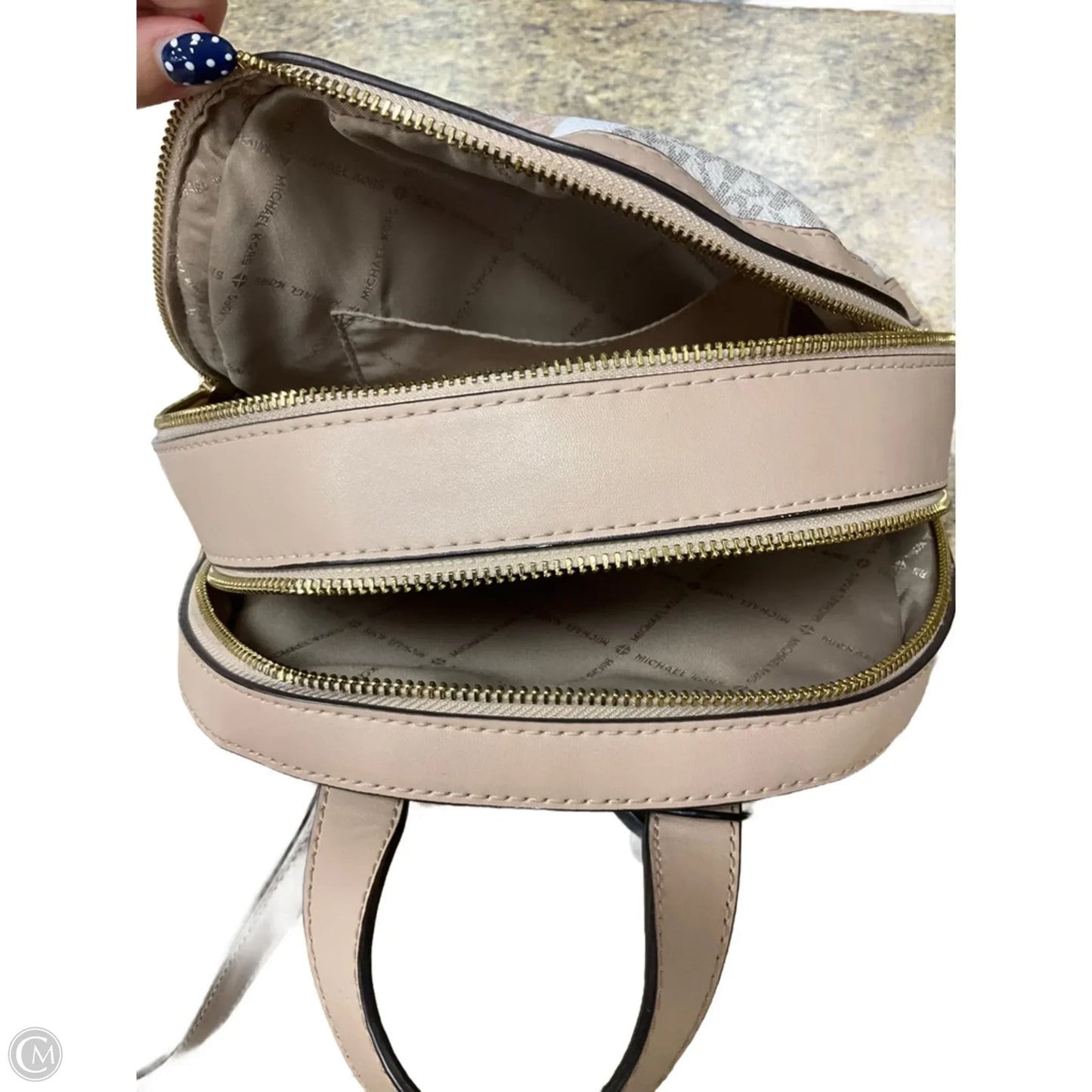 Handbag Designer By Michael Kors, Size: Medium