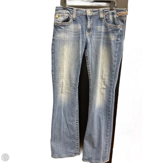 Jeans Boot Cut By Big Star In Blue Denim, Size: 14