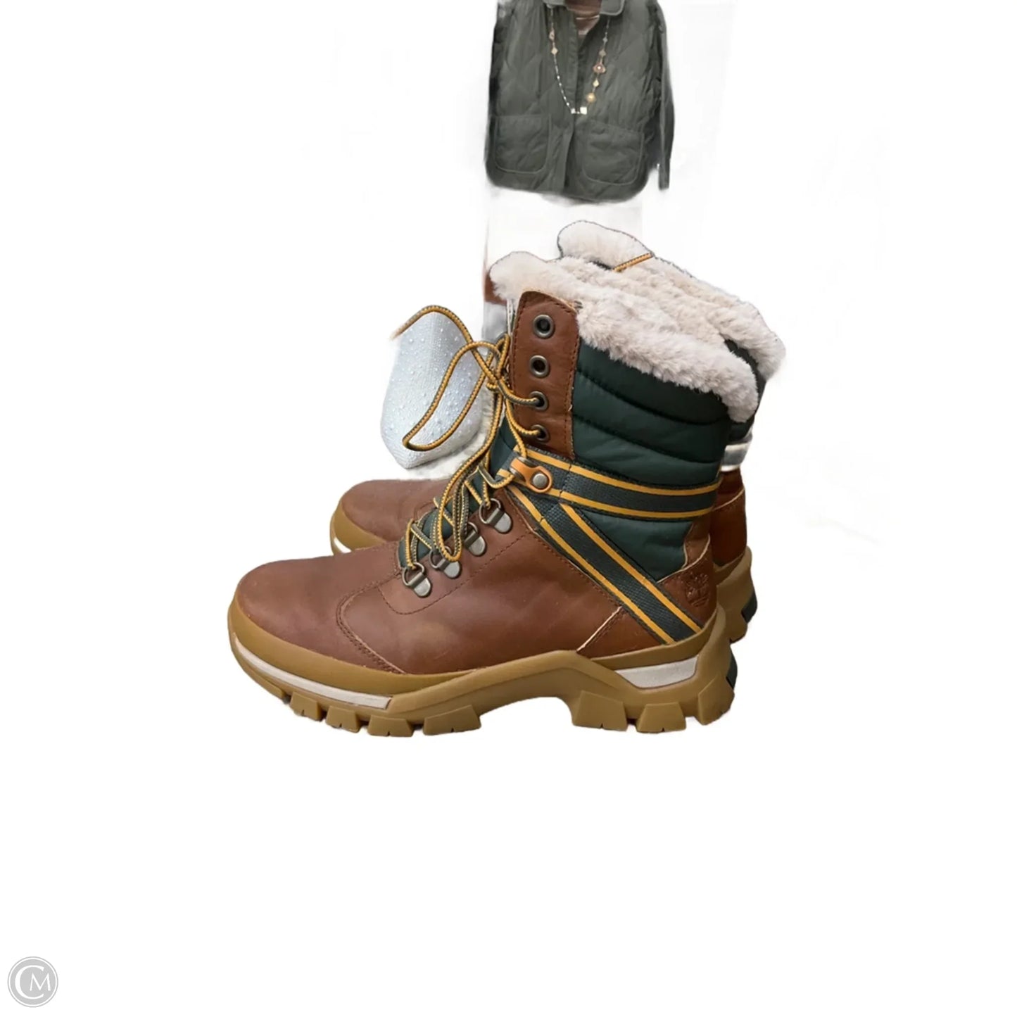 Boots Hiking By Timberland In Tan, Size: 7.5