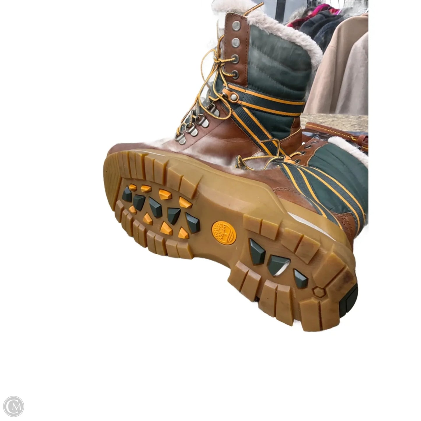 Boots Hiking By Timberland In Tan, Size: 7.5