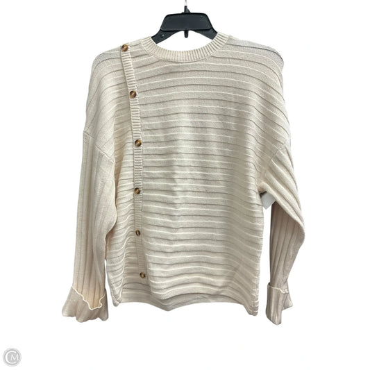 Sweater By Prettygarden In Cream, Size: M
