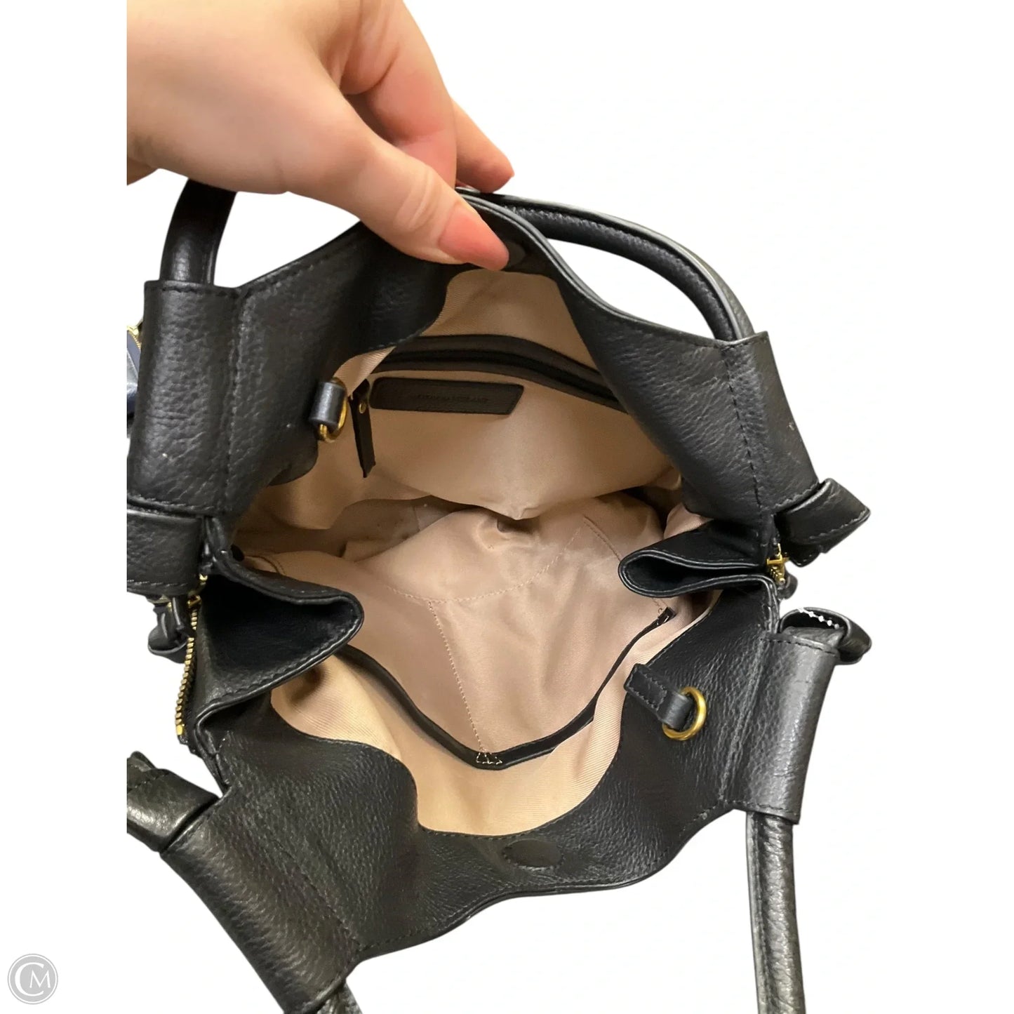 Handbag Leather By Antonio Melani, Size: Small