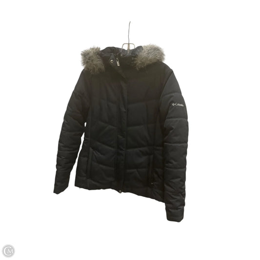 Coat Puffer & Quilted By Columbia In Black, Size: L