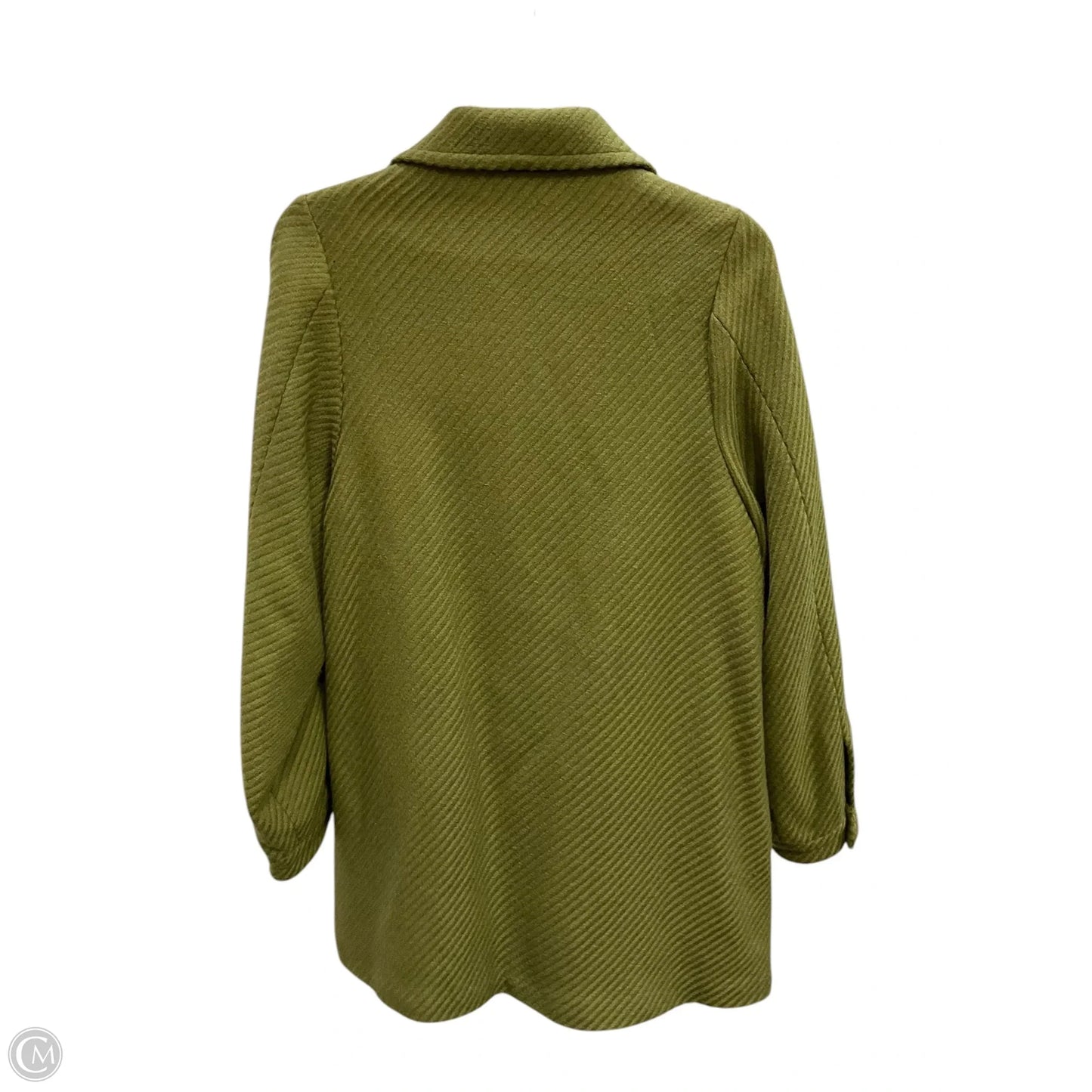 Coat Peacoat By Tribal In Green, Size: S