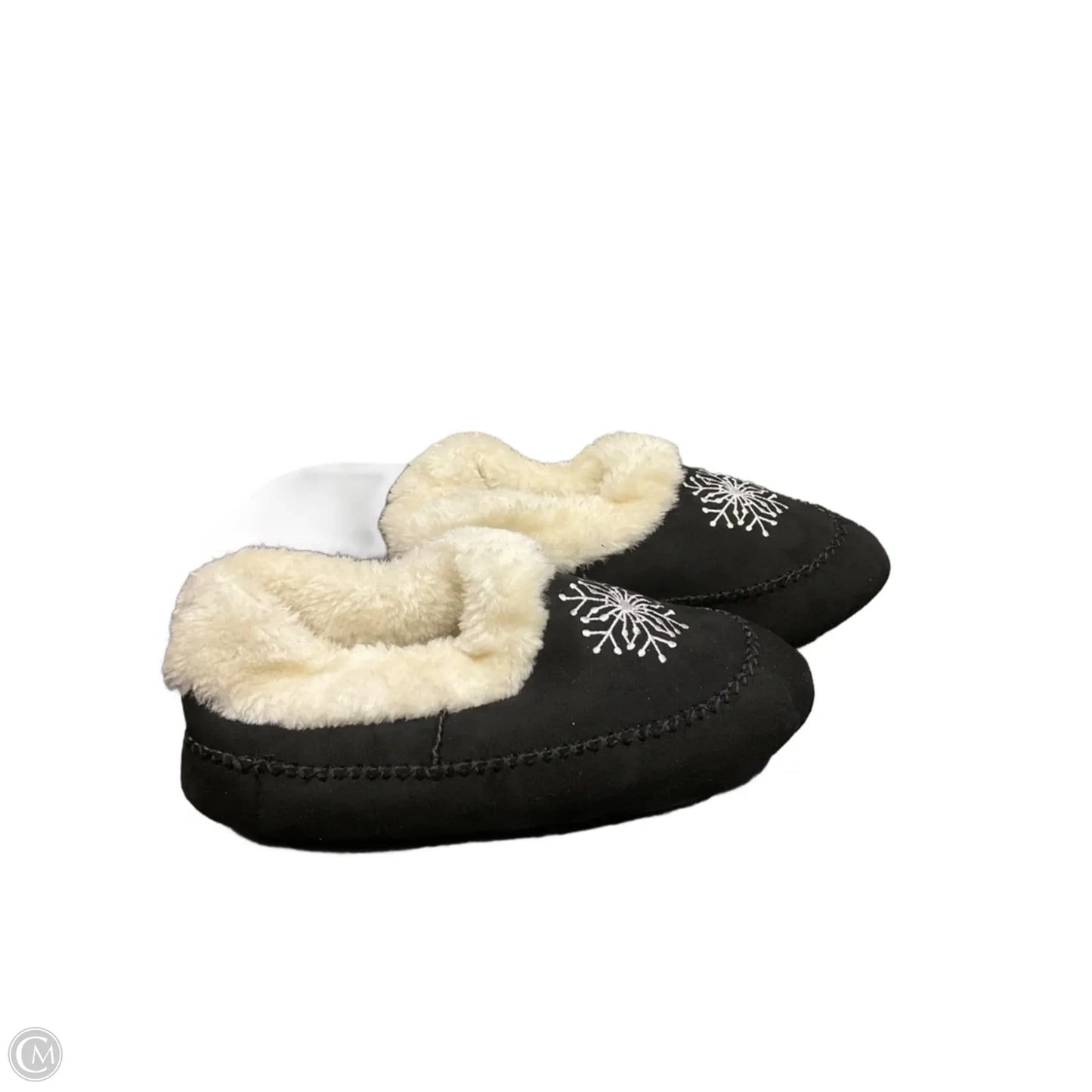 Slippers By Comfortview In Black