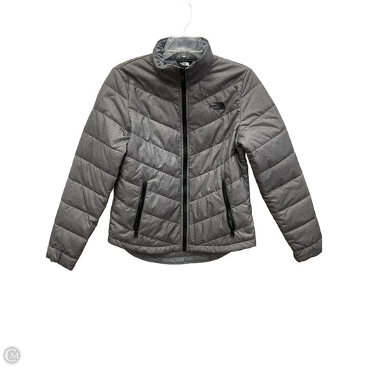 Jacket Puffer & Quilted By The North Face In Grey, Size: S