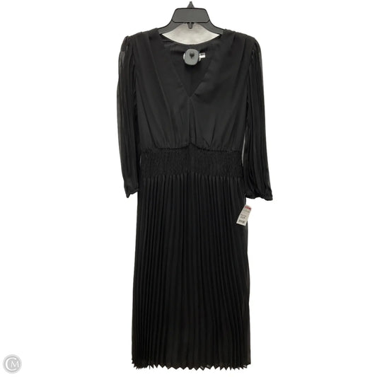 Dress Party Midi By Just Taylor In Black, Size: L