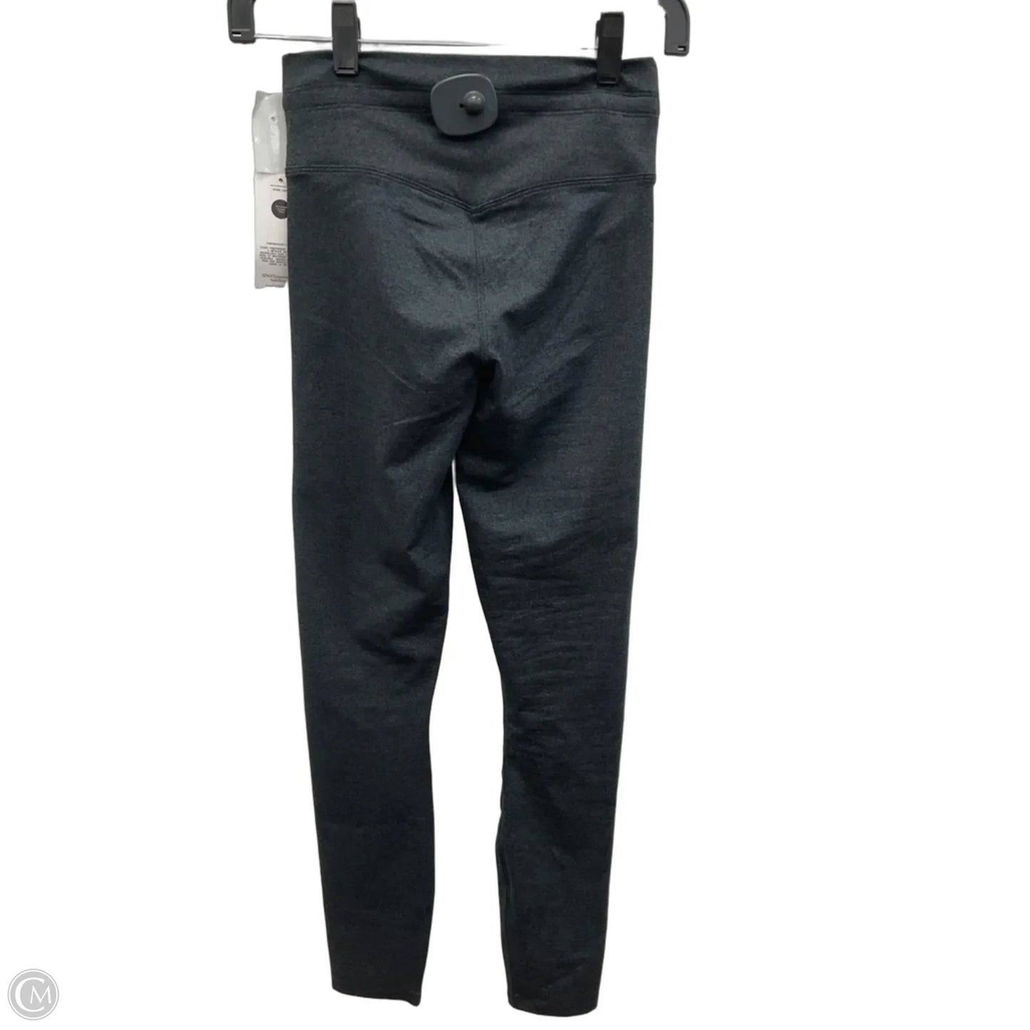 Athletic Leggings By Spanx In Grey, Size: S