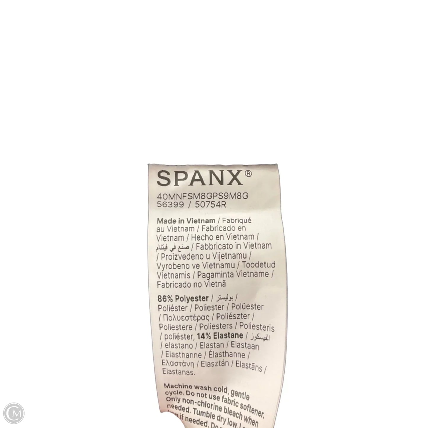 Athletic Leggings By Spanx In Grey, Size: S