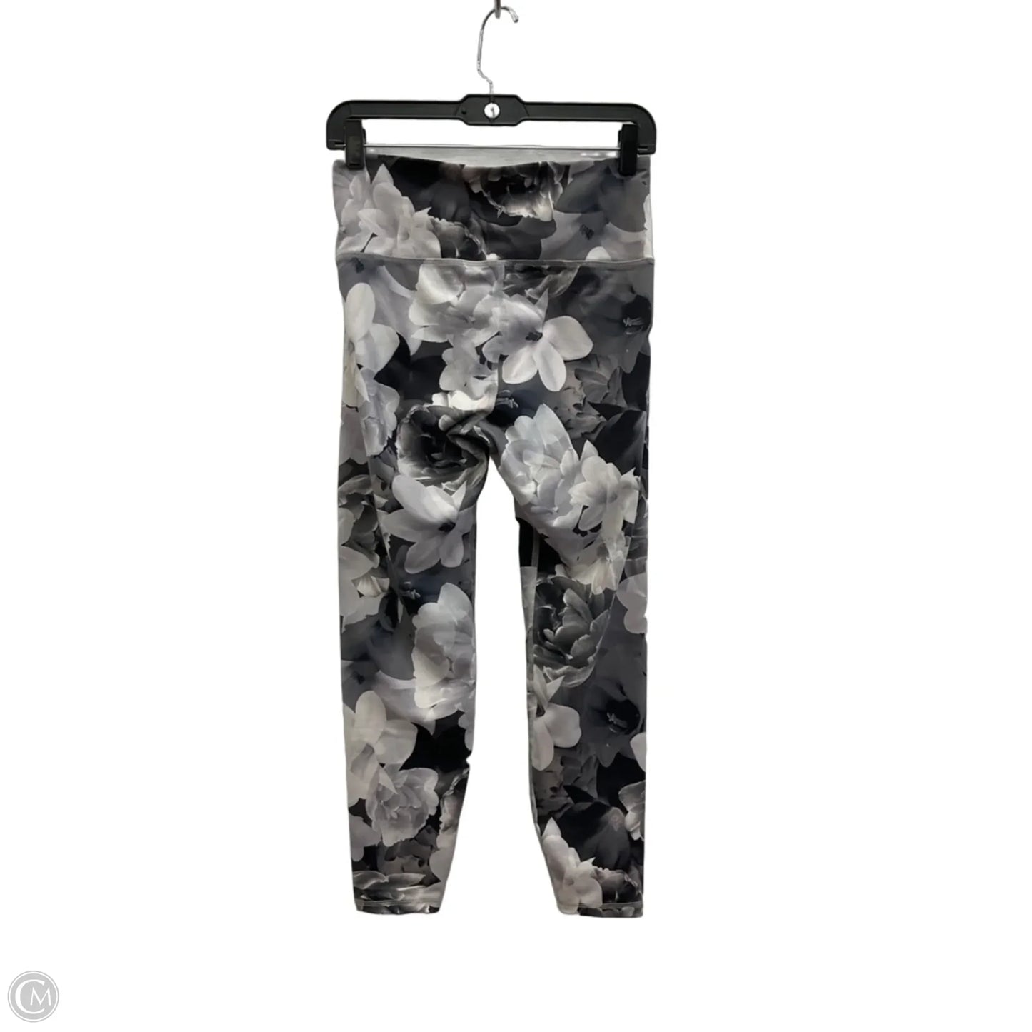 Athletic Leggings By Old Navy In Black & White, Size: M