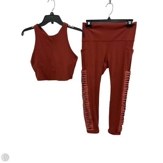 Athletic Pants 2pc By Athleta In Orange, Size: M