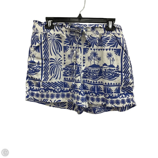 Shorts By Rachel Zoe In Blue & White, Size: Xl