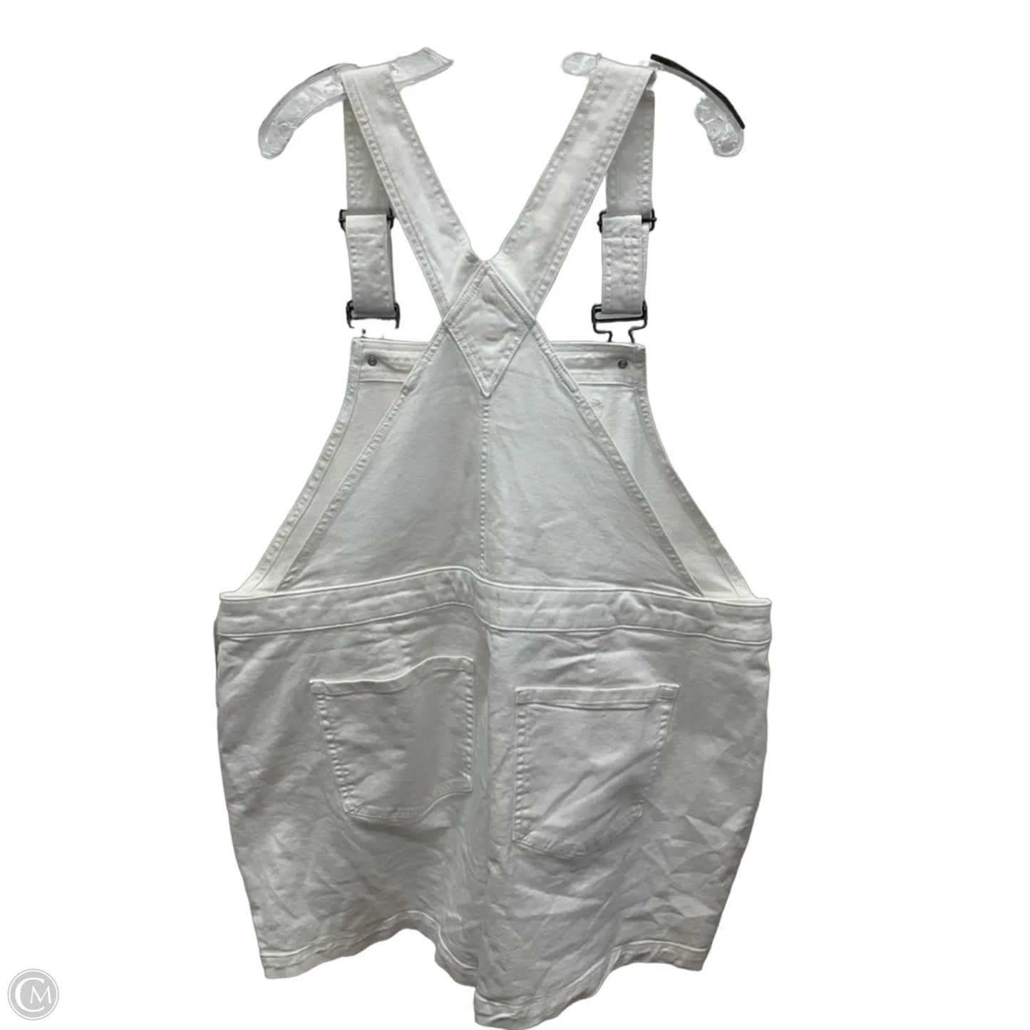 Romper By Lane Bryant In White Denim, Size: 22